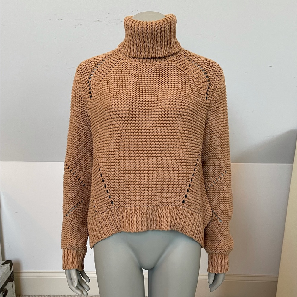 Joe’s Jeans chunky camel sweater